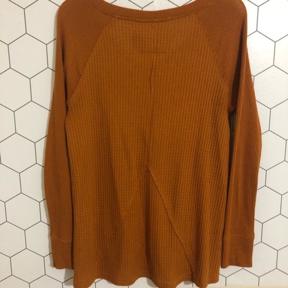 Maeve | Burnt Orange Thermal | Anthropologie - Picture 2 of 6